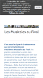 Mobile Screenshot of musicalesaufival.fr